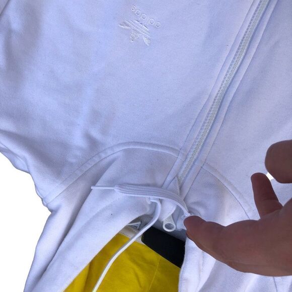 2019 Adidas X Pharrell 3-Stripes Sweatshirt White Medium - Picture 9 of 14